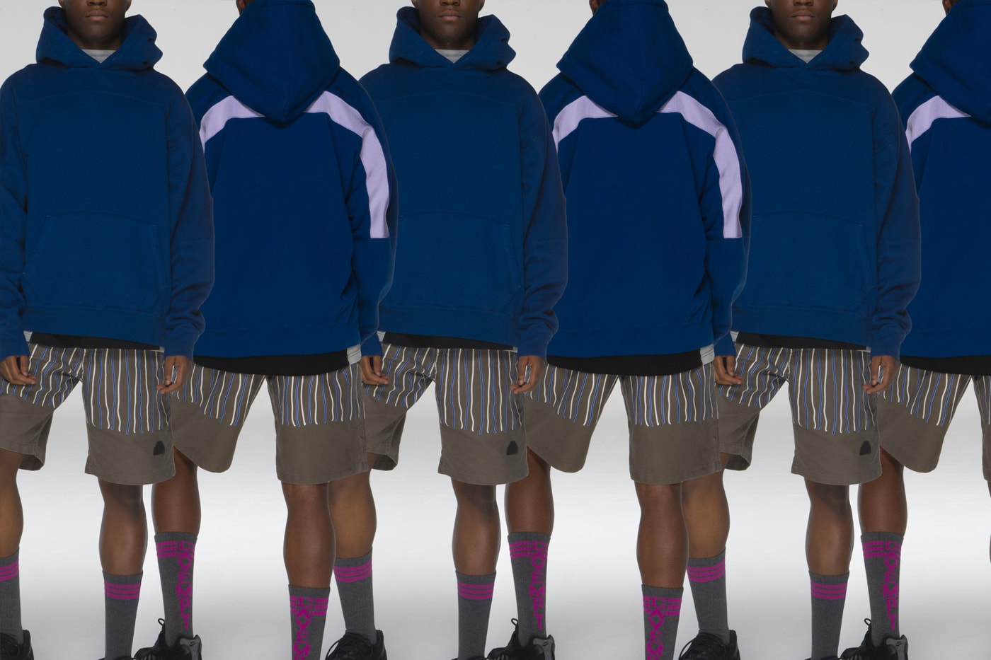 Cav Empt Spring Summer 2019 Collection Lookbook Toby Feltwell Sk8thing Jacket Hoodie Sweater Beanie Pants socks bags scarf t shirt crewneck shorts