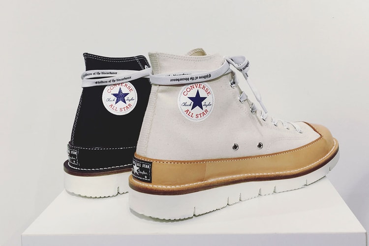 Children of the Discordance & RECOUTURE Debut Boot-Like Converse for SS19