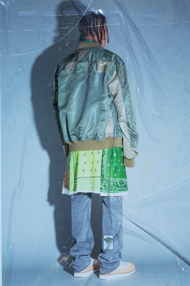 Children of the Discordance SS19 Lookbook spring/summer info joy division the chemical brothers patchwork ma-1 bomber trench coat trousers collection 