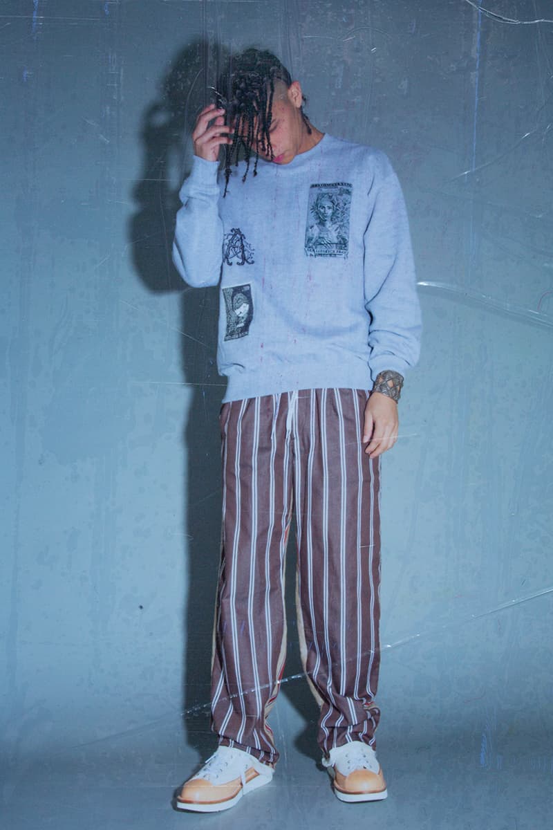 Children of the Discordance SS19 Lookbook spring/summer info joy division the chemical brothers patchwork ma-1 bomber trench coat trousers collection