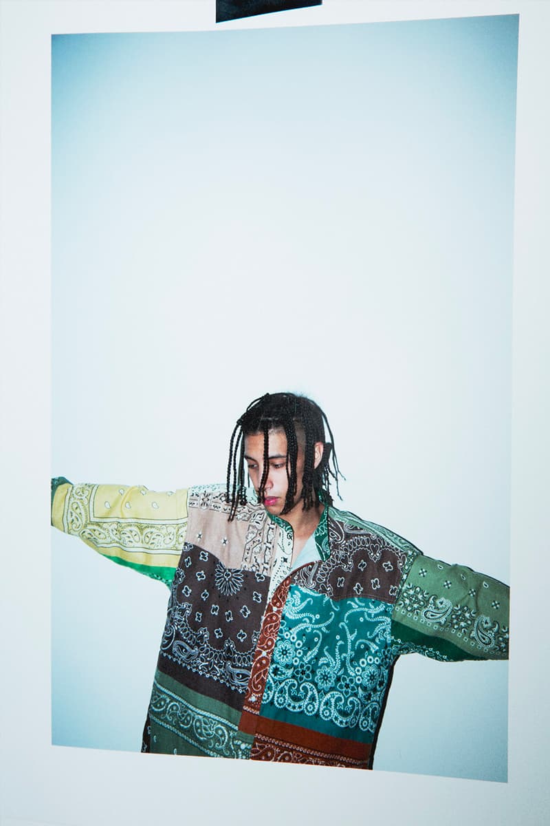 Children of the Discordance SS19 Lookbook spring/summer info joy division the chemical brothers patchwork ma-1 bomber trench coat trousers collection