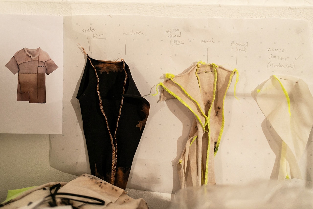 CMMN SWDN Saif Bakir Emma Hedlund Creative Process Design Paris Fashion Week Fall/Winter 2019 First Look Backstage Studio Visit London Malmo Sweden