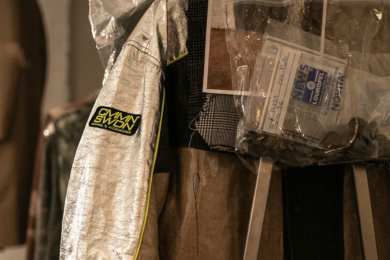 CMMN SWDN Saif Bakir Emma Hedlund Creative Process Design Paris Fashion Week Fall/Winter 2019 First Look Backstage Studio Visit London Malmo Sweden