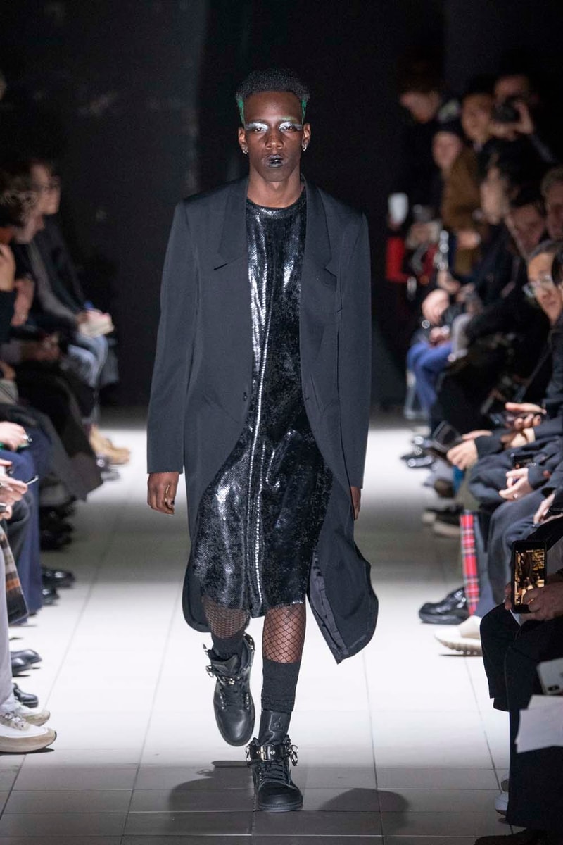 COMME des GARÇONS HOMME Plus fall winter 2019 Runway Show collection paris fashion week mens rei kawakubo nike collaboration george cox creeper jordan brand dunk