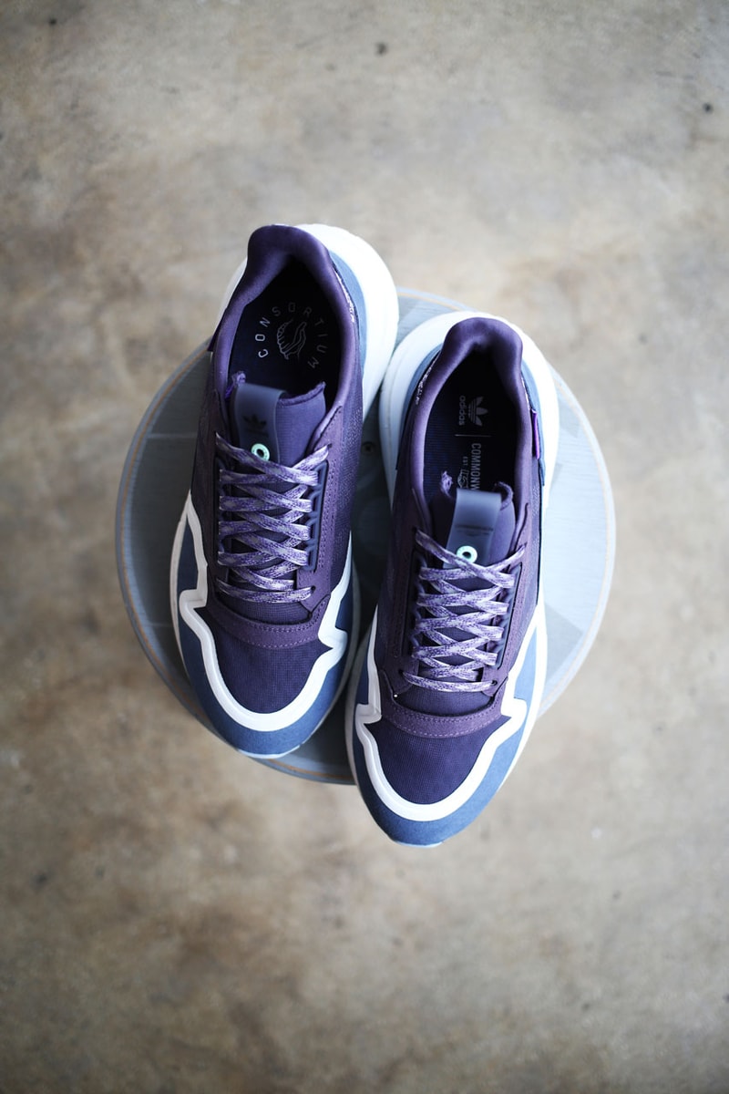 commonwealth adidas zx 500 RM fnf friends family release adidas originals purple