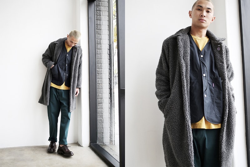 Commonwealth Spring/Summer 2019 Lookbook made in the usa pin stripe pants stretch twill pants 500 gram usa milled fleece belts made in jamaica bruce lee malcolm x sade Commonwealth x adidas consortium "FNF"