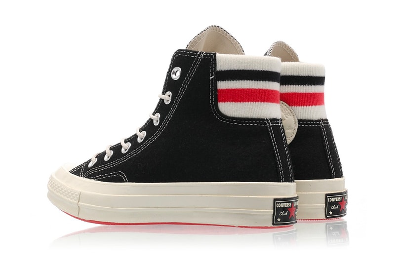New Converse Chuck Taylor 70 With Retro Basketball Feels black white footwear high top sneakers drop release date price images