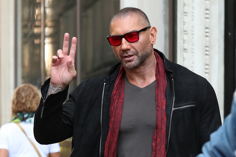 Dave Bautista Playing A Cop With A Four-Legged Partner