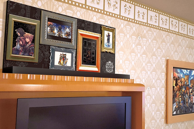 Disneyland Tokyo Kingdom Hearts Hotel Room mickey mouse games square enix japan travel disney gaming 