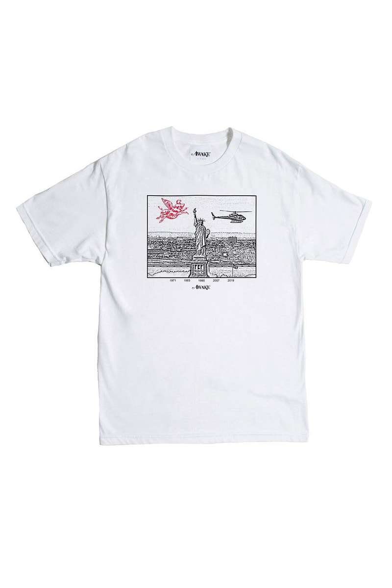 AWAKE ny dover street market new york chinese new year lunar exclusive tee shirt pig graphic drop info buy friday february 1 2019