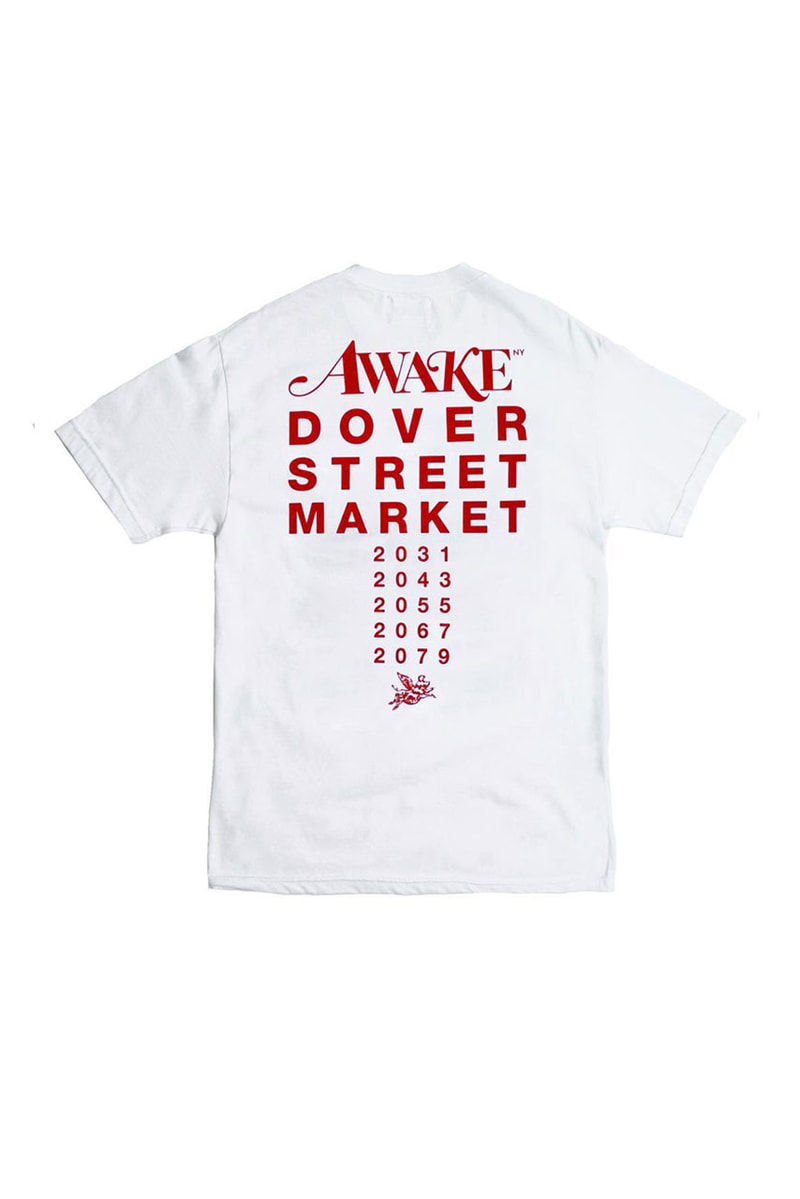 AWAKE ny dover street market new york chinese new year lunar exclusive tee shirt pig graphic drop info buy friday february 1 2019