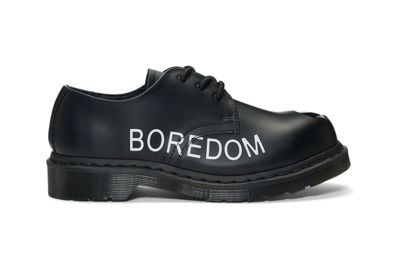 Dr. Martens x Sex Pistols Footwear Collaboration 1925 derbys 1490 boots 1460 boots pressler sneakers punk rock hardcore sid vicious shoes sneakers price release info date SSENSE 