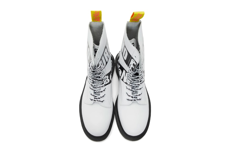 Dr. Martens x Sex Pistols Footwear Collaboration 1925 derbys 1490 boots 1460 boots pressler sneakers punk rock hardcore sid vicious shoes sneakers price release info date SSENSE 