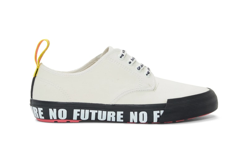 Dr. Martens x Sex Pistols Footwear Collaboration 1925 derbys 1490 boots 1460 boots pressler sneakers punk rock hardcore sid vicious shoes sneakers price release info date SSENSE 