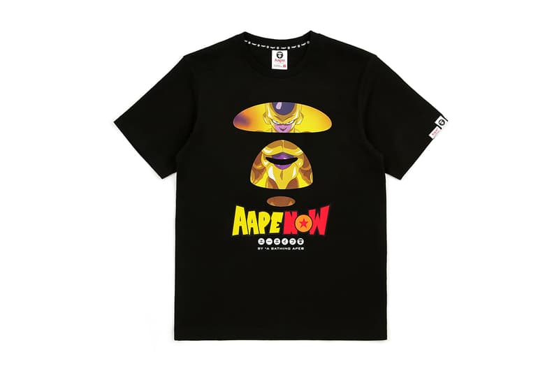 Dragon Ball Super Broly AAPE Capsule Release Info Date Hoodie T shirt white black goku vegeta frieza broly BY A BATHING APE