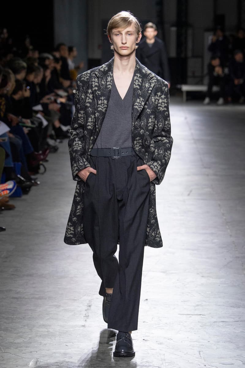 Dries Van Noten Fall Winter 2019 Runway Show COLLECTION paris fashion week menswear