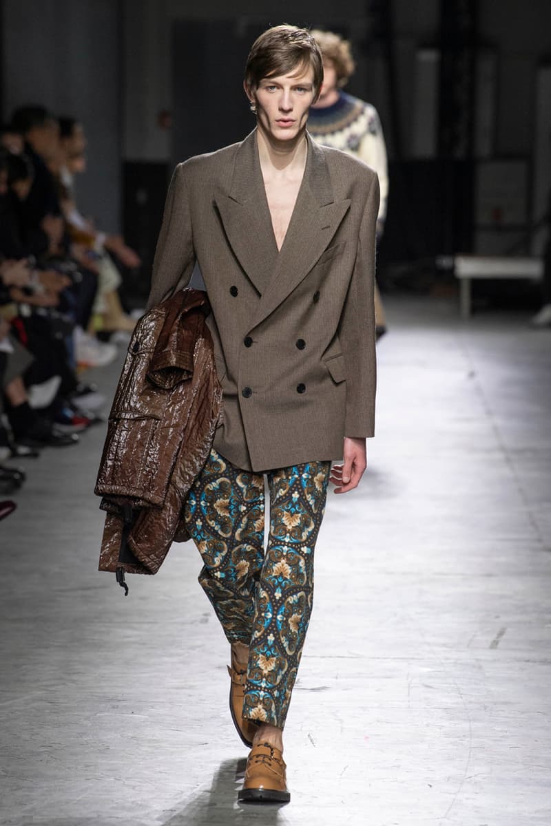 Dries Van Noten Fall Winter 2019 Runway Show COLLECTION paris fashion week menswear