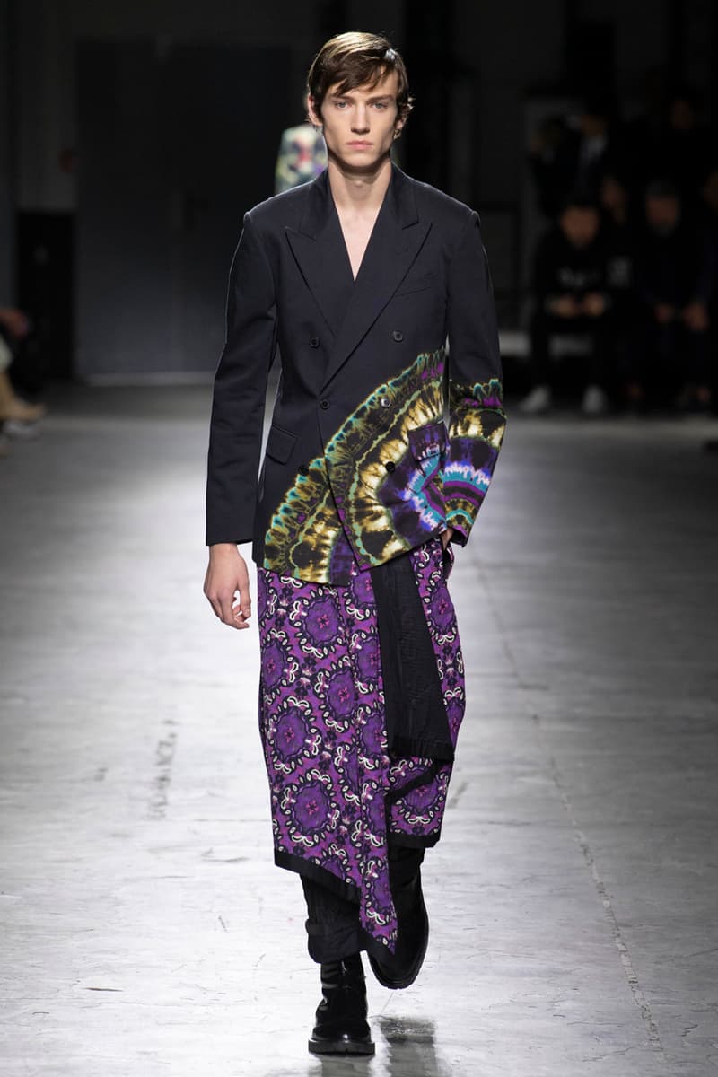 Dries Van Noten Fall Winter 2019 Runway Show COLLECTION paris fashion week menswear