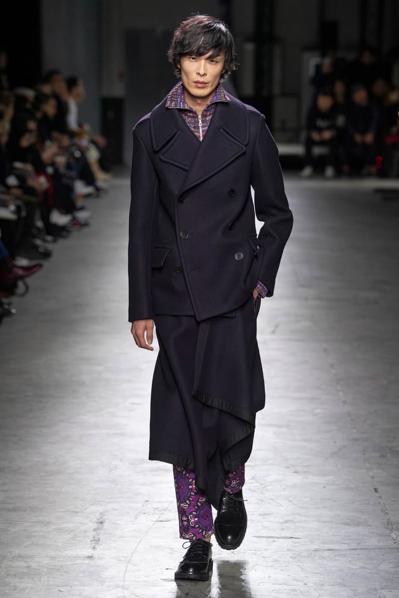 Dries Van Noten Fall Winter 2019 Runway Show COLLECTION paris fashion week menswear