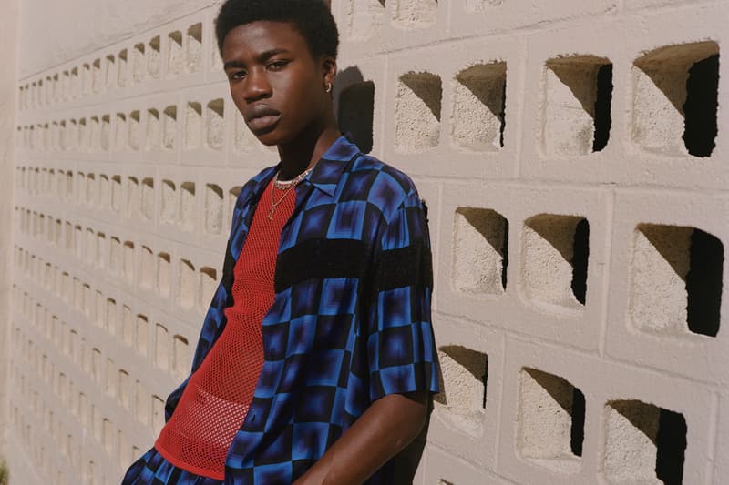 SSENSE Launches Dries Van Noten's SS19 Collection with Shaniqwa Jarvis's Shots info price release images ready to wear footwear spring summer 2019 shirt crewneck tank pants