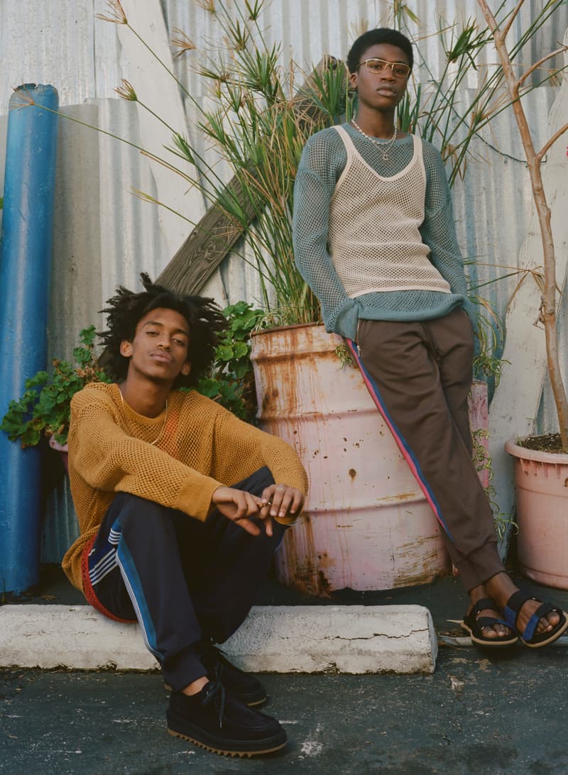 SSENSE Launches Dries Van Noten's SS19 Collection with Shaniqwa Jarvis's Shots info price release images ready to wear footwear spring summer 2019 shirt crewneck tank pants