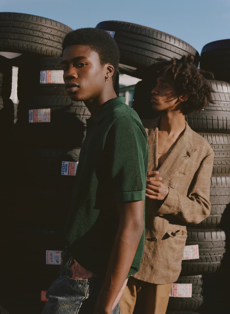 SSENSE Launches Dries Van Noten's SS19 Collection with Shaniqwa Jarvis's Shots info price release images ready to wear footwear spring summer 2019 shirt crewneck tank pants