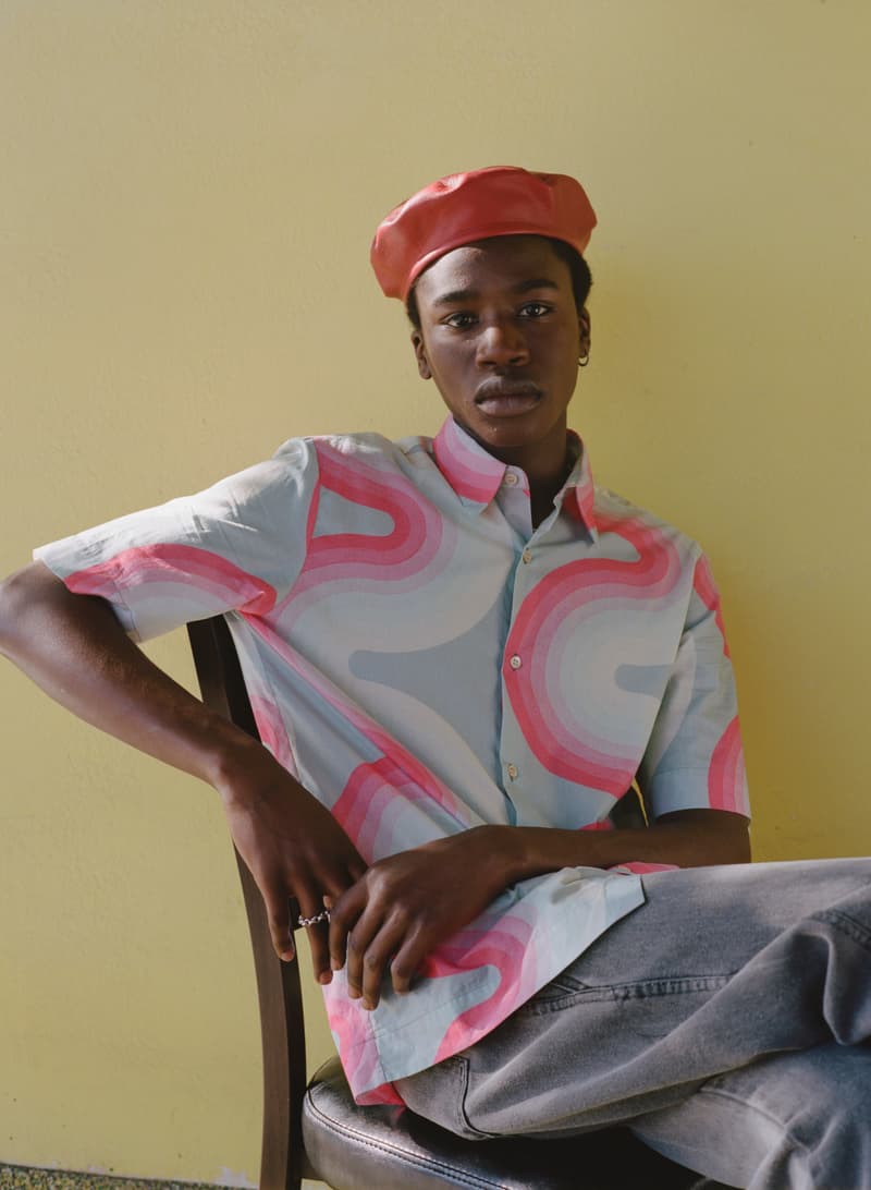 SSENSE Launches Dries Van Noten's SS19 Collection with Shaniqwa Jarvis's Shots info price release images ready to wear footwear spring summer 2019 shirt crewneck tank pants