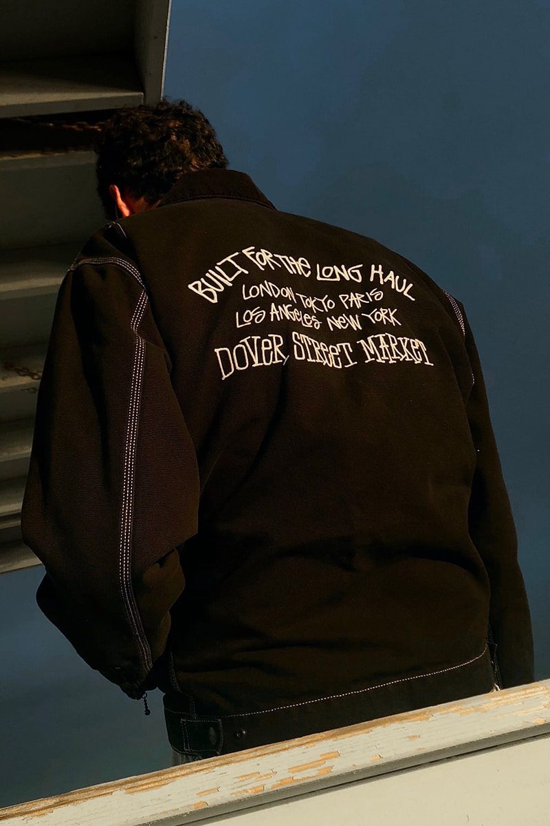 Dover Street Market los Angeles Stussy Carhartt WIP Tommy Boy Jacket Release Date info Detroit