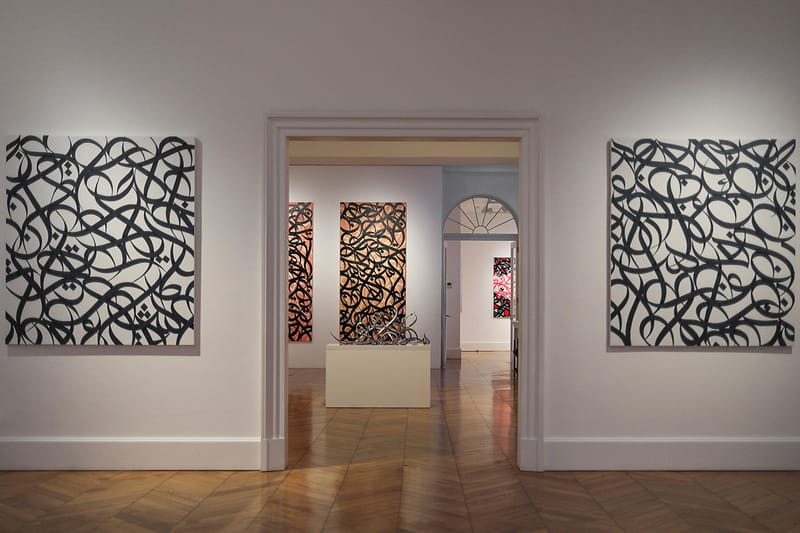 A First Look Inside el Seed's "Tabula Rasa" Exhibition