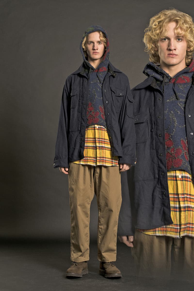 Engineered Garments Fall Winter 2019 Lookbook fw19 collection menswear womenswear fwk