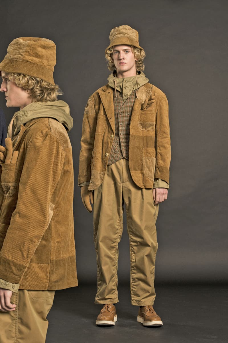 Engineered Garments Fall Winter 2019 Lookbook fw19 collection menswear womenswear fwk