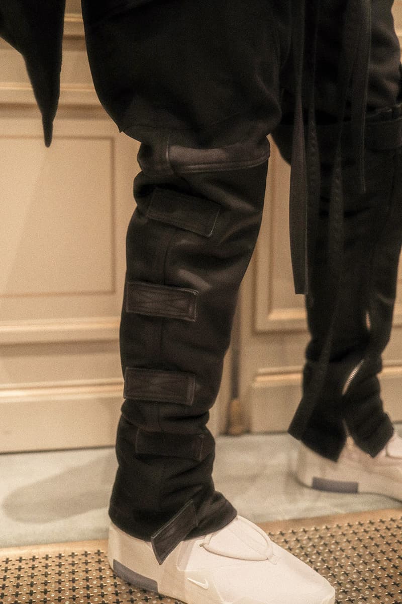 Fear of God Sixth Collection Fall/Winter 2019 Paris Fashion Week Jerry Lorenzo Closer Look Showroom Visit Interview Preview First