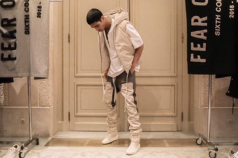 Fear of God Sixth Collection Fall/Winter 2019 Paris Fashion Week Jerry Lorenzo Closer Look Showroom Visit Interview Preview First