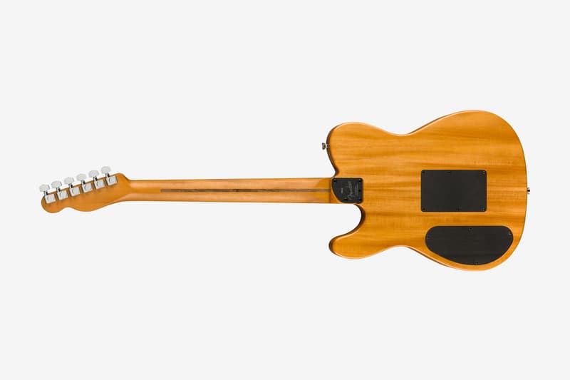 Fender Acoustasonic Telecaster Guitar musuc instruments wood acoustic electric california usa made fishman