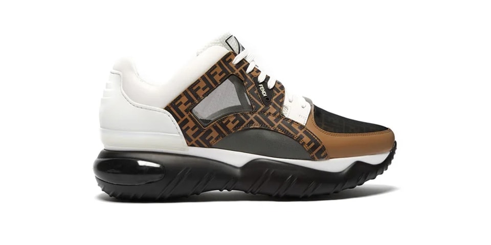 Fendi Low Top Leather And Mesh Sneaker Release | Hypebeast display picture 2