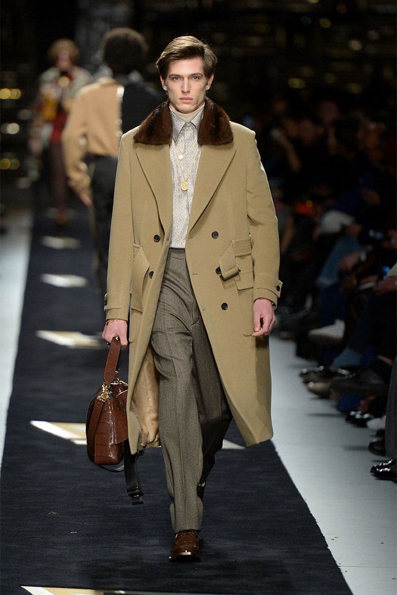 Fendi fall winter 2019 runway menswear collection presentation milan fashion week show Silvia Venturini karl lagerfeld