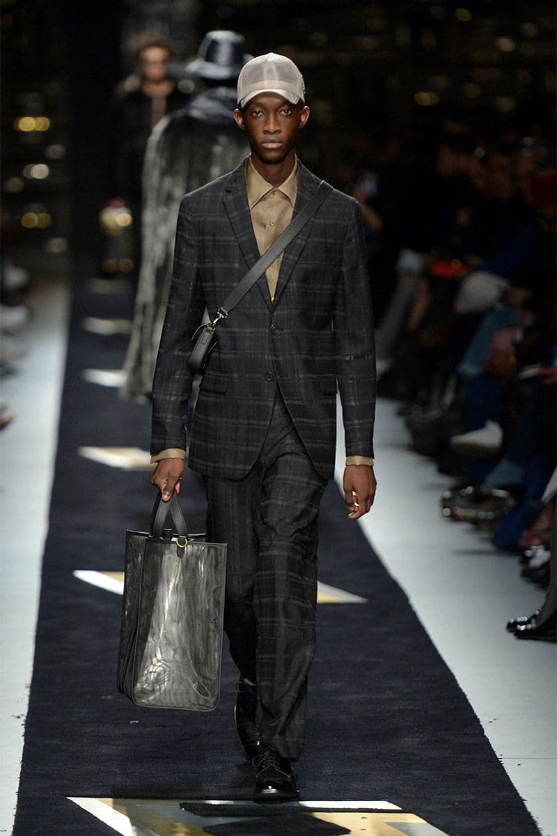 Fendi fall winter 2019 runway menswear collection presentation milan fashion week show Silvia Venturini karl lagerfeld