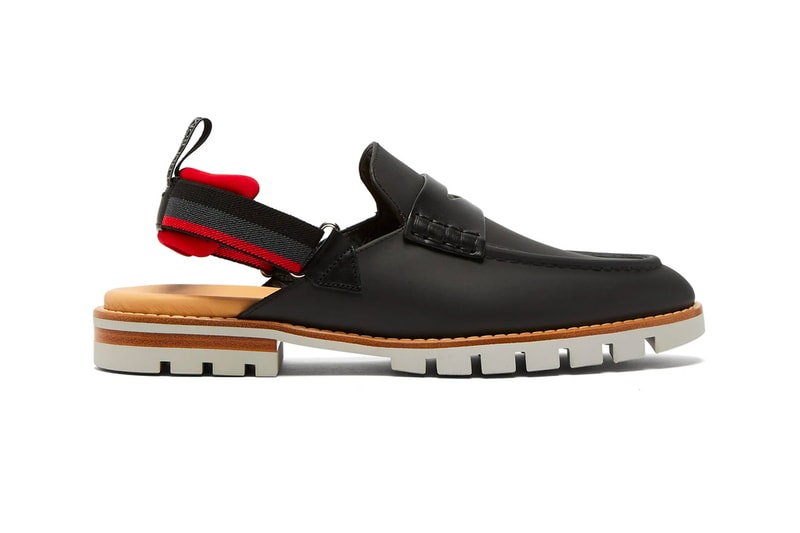 Fendi Leather Loafer Sandals footwear leather Italian shoes outdoors hybrid flip flops red leather boots 