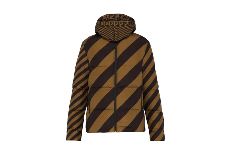 Fendi Releases a Branding Heavy Reversible Monogram Quilted Down Jacket