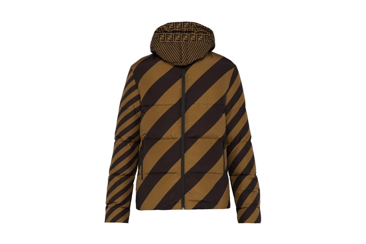 Fendi Releases a Branding Heavy Reversible Monogram Quilted Down Jacket