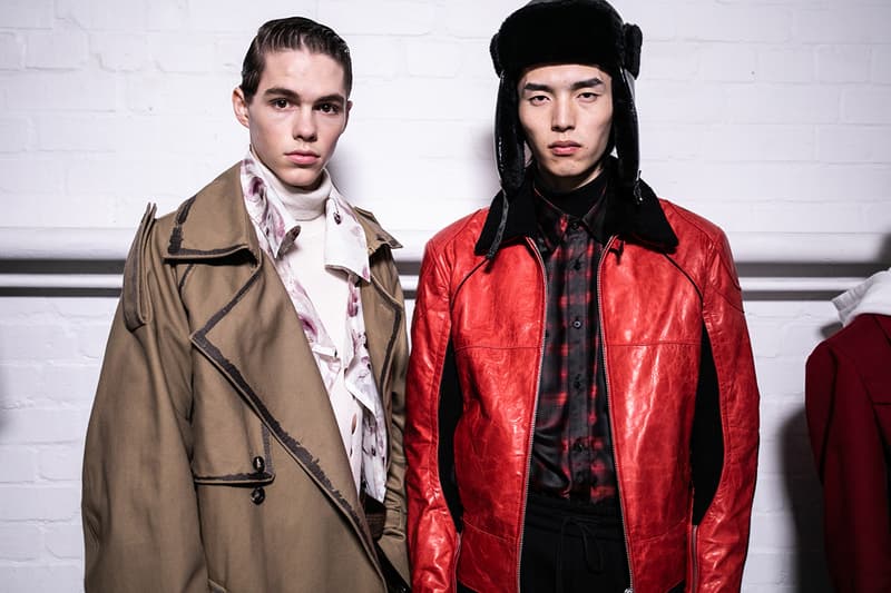 Feng Chen Wang Fall/Winter 2019 LFW:M Backstage Converse Collaboration London Fashion Week: Men's FW19 Autumn/Winter 2019