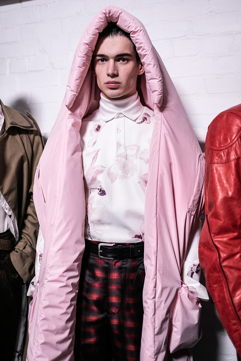 Feng Chen Wang Fall/Winter 2019 LFW:M Backstage Converse Collaboration London Fashion Week: Men's FW19 Autumn/Winter 2019