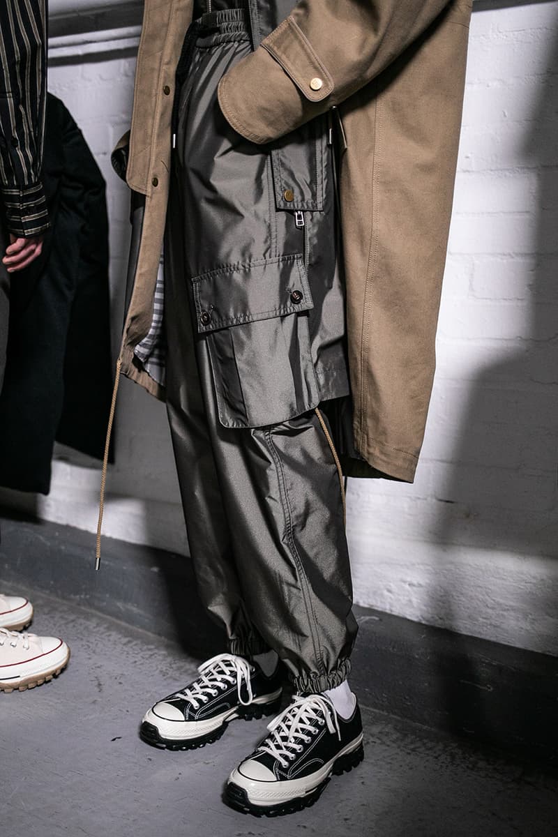 Feng Chen Wang Fall/Winter 2019 LFW:M Backstage Converse Collaboration London Fashion Week: Men's FW19 Autumn/Winter 2019