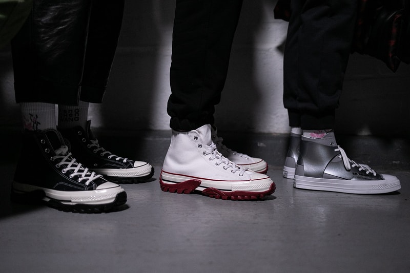 Feng Chen Wang Fall/Winter 2019 LFW:M Backstage Converse Collaboration London Fashion Week: Men's FW19 Autumn/Winter 2019