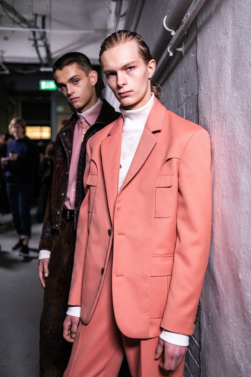 Feng Chen Wang Fall/Winter 2019 LFW:M Backstage Converse Collaboration London Fashion Week: Men's FW19 Autumn/Winter 2019