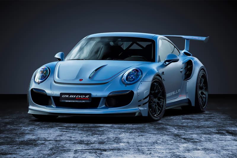 Gemballa GTR 8XX EVO-R Biturbo Package Porsche 991 Turbo Turbo S blue matte high gloss