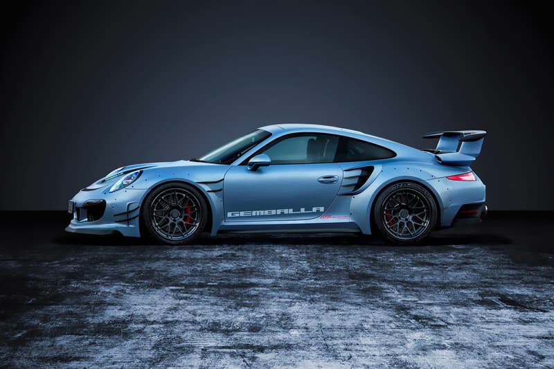 Gemballa GTR 8XX EVO-R Biturbo Package Porsche 991 Turbo Turbo S blue matte high gloss