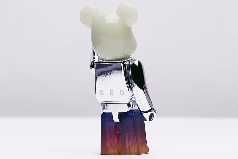 GEO Medicom toy BE@RBRICK 100% 'Series 37' Reflective Glow in The Dark Gradient Toy figure collectible release date info collaboration drop
