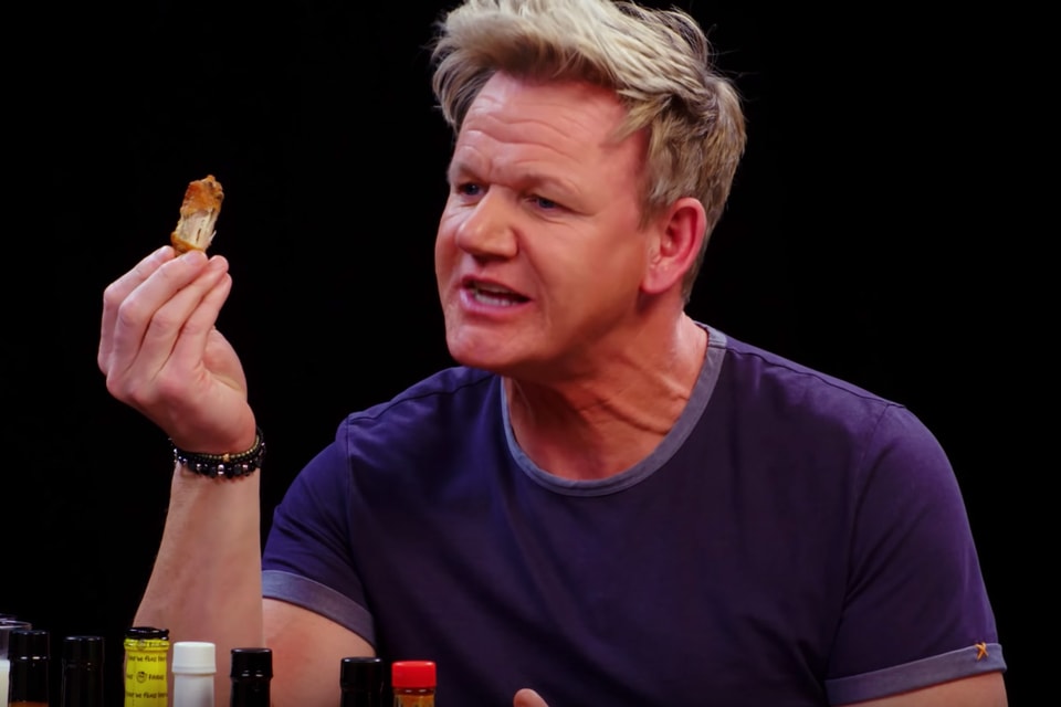 Gordon Ramsay Hot Ones Episode Hypebeast