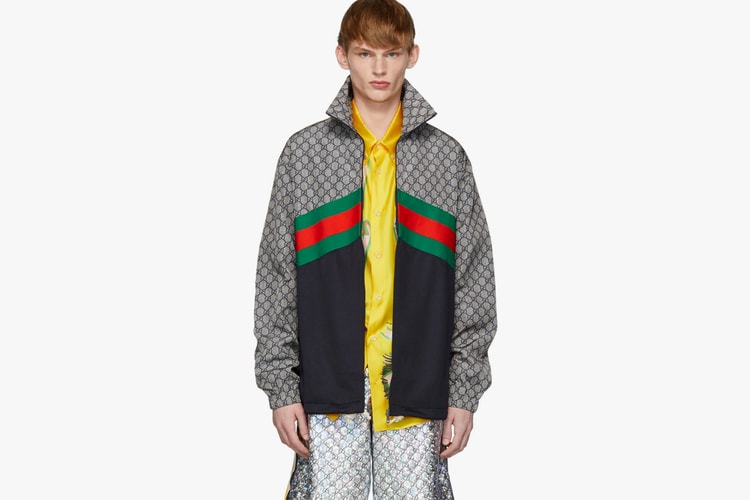 Gucci Gets Sporty With a $2300 USD GG Print Track Jacket